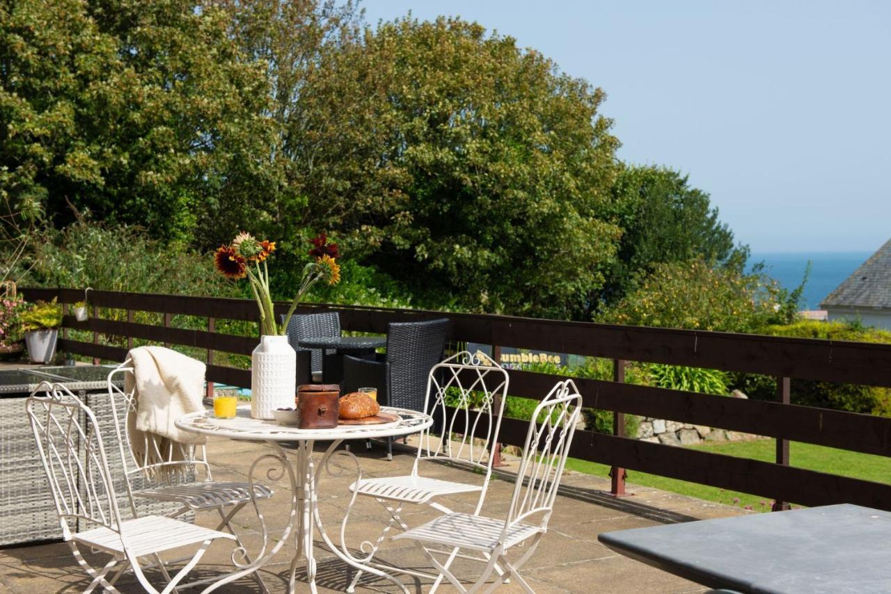 Shearwater View, 7 Rosemorran, St Ives Villa ภายนอก รูปภาพ